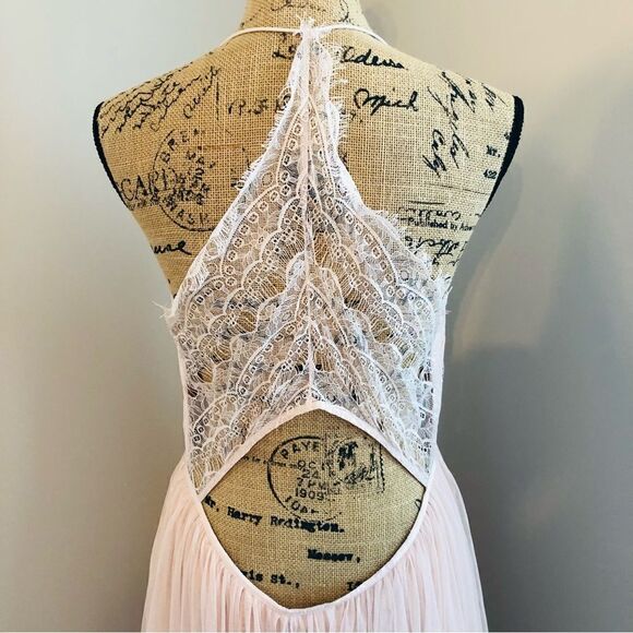 Pretty Pink Party Dress size Large (fits a 12) - Picture 3 of 9